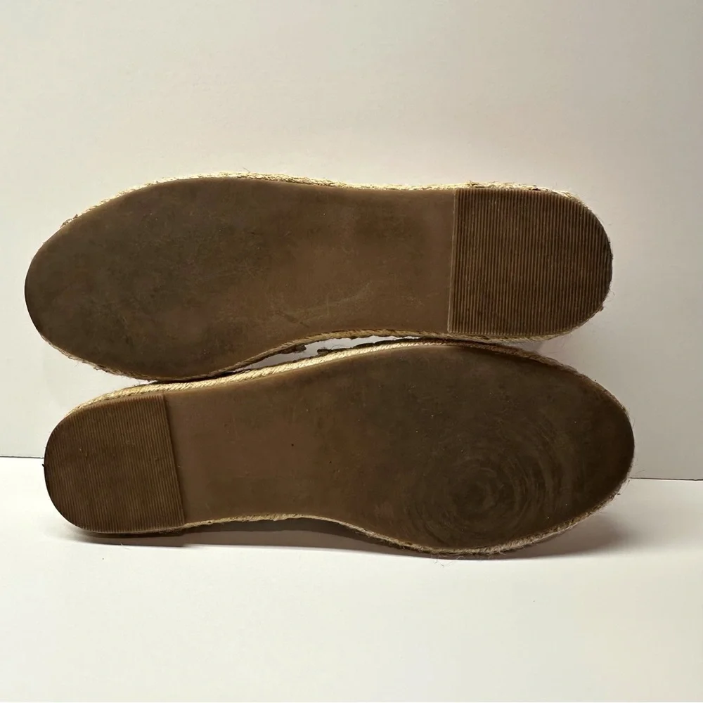 Nanette Lepore floral casual slip‎ on flat espadrilles shoes women’s 7